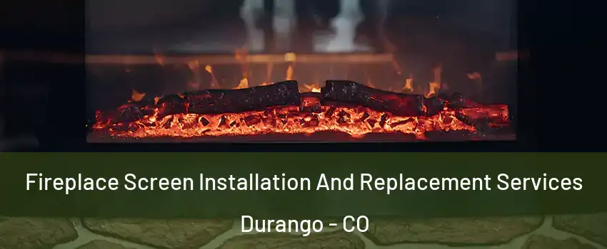  Fireplace Screen Installation And Replacement Services Durango - CO