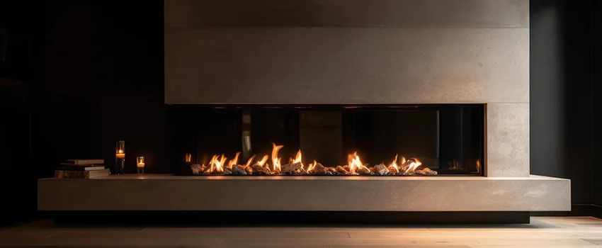 Gas Fireplace Ember Bed Design Services in Durango, Colorado