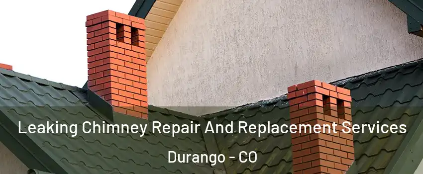 Leaking Chimney Repair And Replacement Services Durango - CO