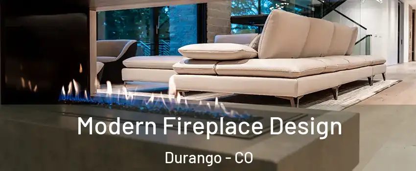  Modern Fireplace Design Durango - CO